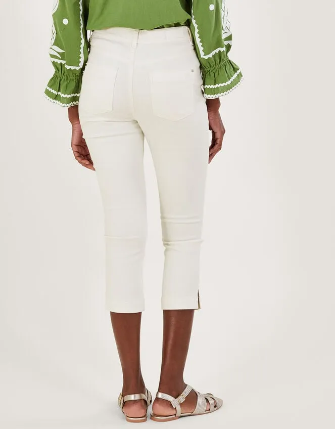 Women Idabella Crop Skinny Jeans With Sustainable Cotton Natural Monsoon Trousers and Jeans