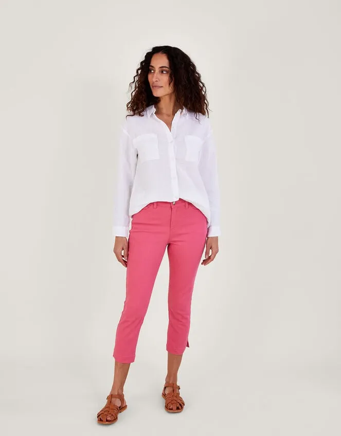 Women Idabella Crop Skinny Jeans With Sustainable Cotton Pink Monsoon Trousers and Jeans Women Idabella Crop Skinny Jeans With Sustainable Cotton Pink Monsoon Trousers and Jeans