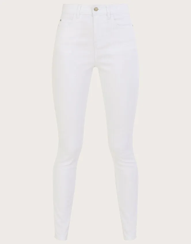 Women Iris RegularLength Skinny Jeans With Sustainable Cotton White Monsoon Trousers and Jeans