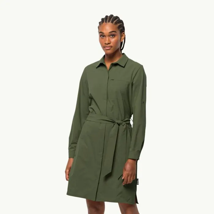 Women Jack Wolfskin Dresses LIGHT WANDER DRESS W 8211 Greenwood S