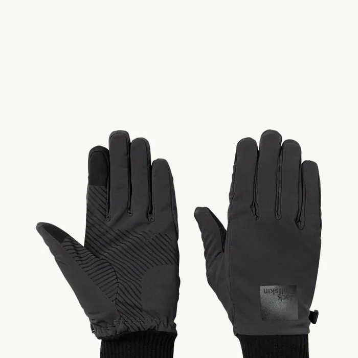 Women Jack Wolfskin Gloves BIKE COMMUTE GLOVE W 8211 Phantom S Womens Cycling Gloves