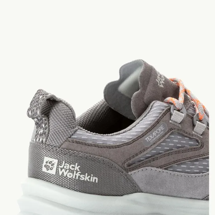 Women Jack Wolfskin Hiking Shoes CYROX TEXAPORE LOW W 8211 Pebble 355 8211 Womens Waterproof Hiking Shoes Women Jack Wolfskin Hiking Shoes CYROX TEXAPORE LOW W 8211 Pebble 355 8211 Womens Waterproof Hiking Shoes