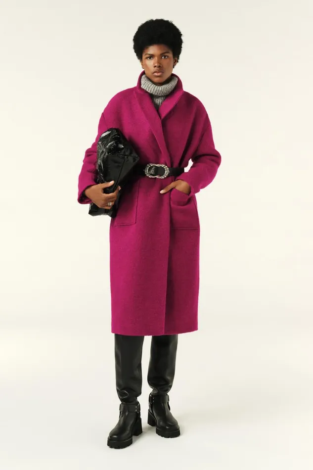 Women Jackets and Coats Baandsh Oversized Coat Tao Brown