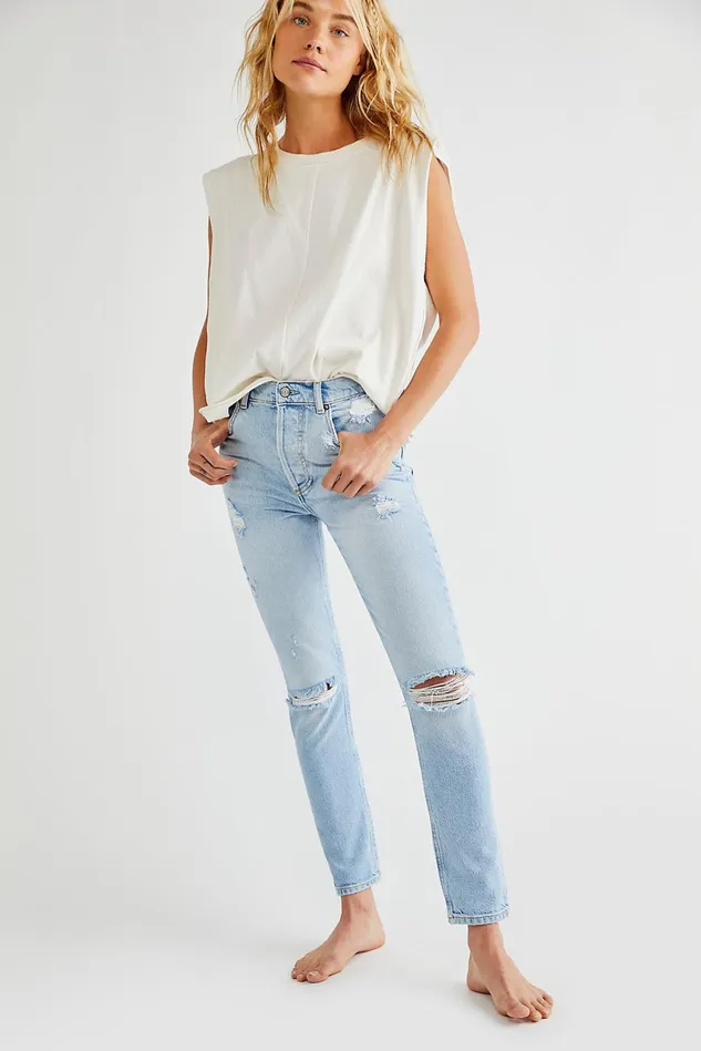 Women Jeans Free People Boyish The Billy Jeans Sliding Doors