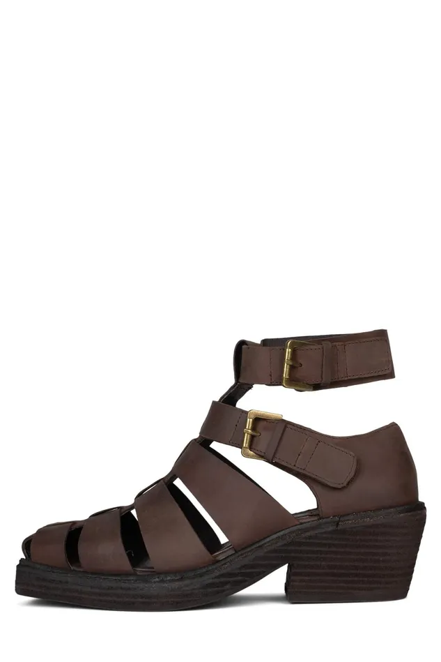 Women Jeffrey Campbell Ankle To Mid ELECTIVE Black Crazy Horse