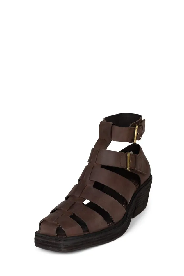 Women Jeffrey Campbell Ankle To Mid ELECTIVE Black Crazy Horse