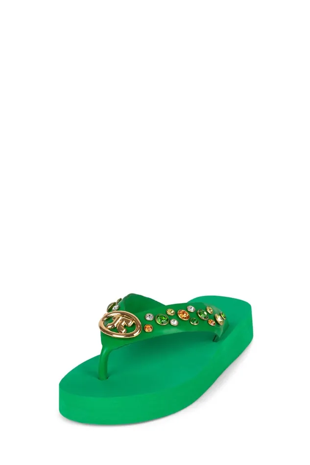 Women Jeffrey Campbell Flat ICONICS Pink Multi