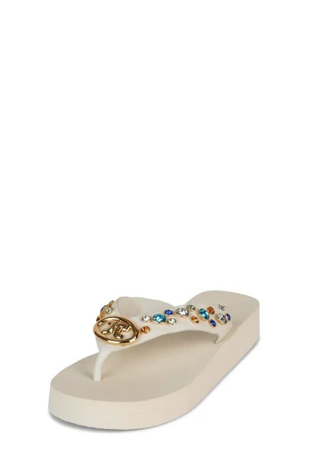Women Jeffrey Campbell Flat ICONICS Pink Multi