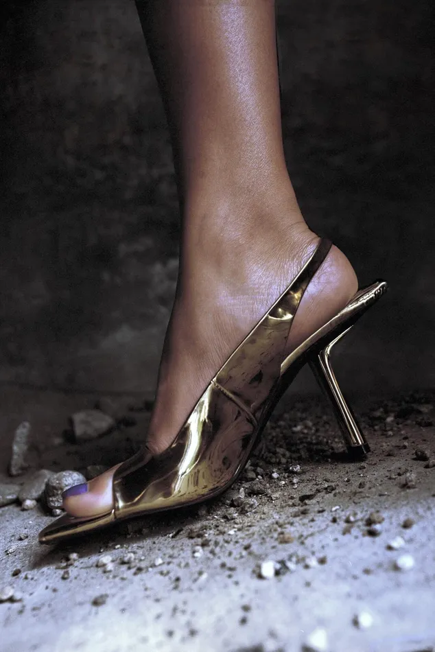 Women Jeffrey Campbell Heel SURREALIST Blue Patent