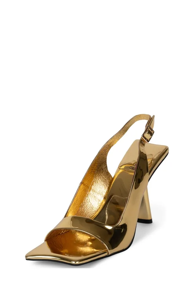 Women Jeffrey Campbell Heel SURREALIST Blue Patent