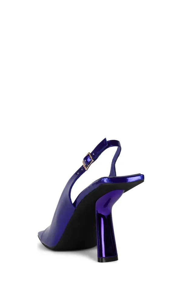Women Jeffrey Campbell Heel SURREALIST Blue Patent
