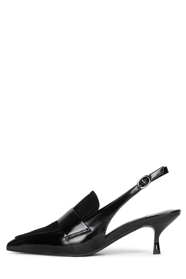 Women Jeffrey Campbell Pump LITERATURE Black White Box