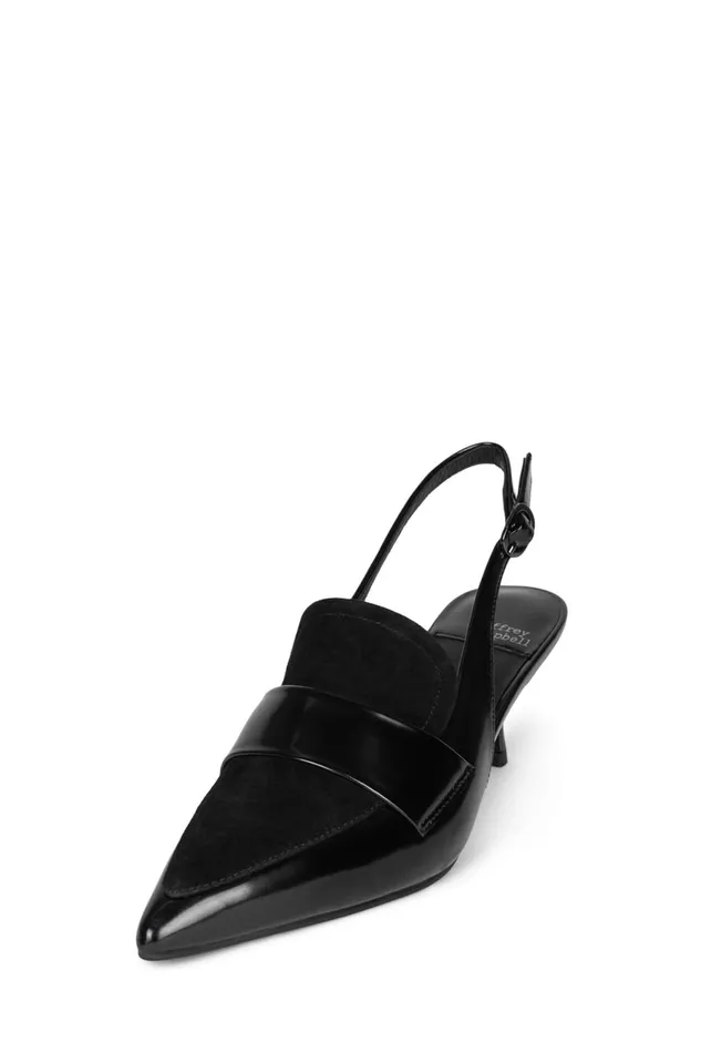 Women Jeffrey Campbell Pump LITERATURE Black White Box