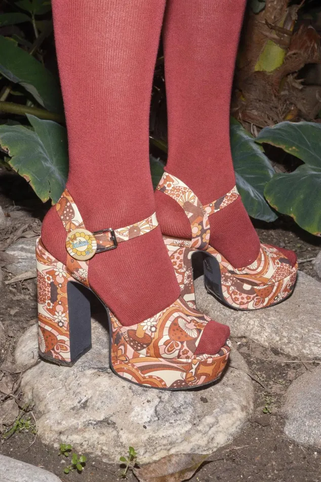 Women Jeffrey Campbell Sandal SUMMERS3 Multi Mushroom