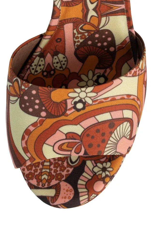 Women Jeffrey Campbell Sandal SUMMERS3 Multi Mushroom