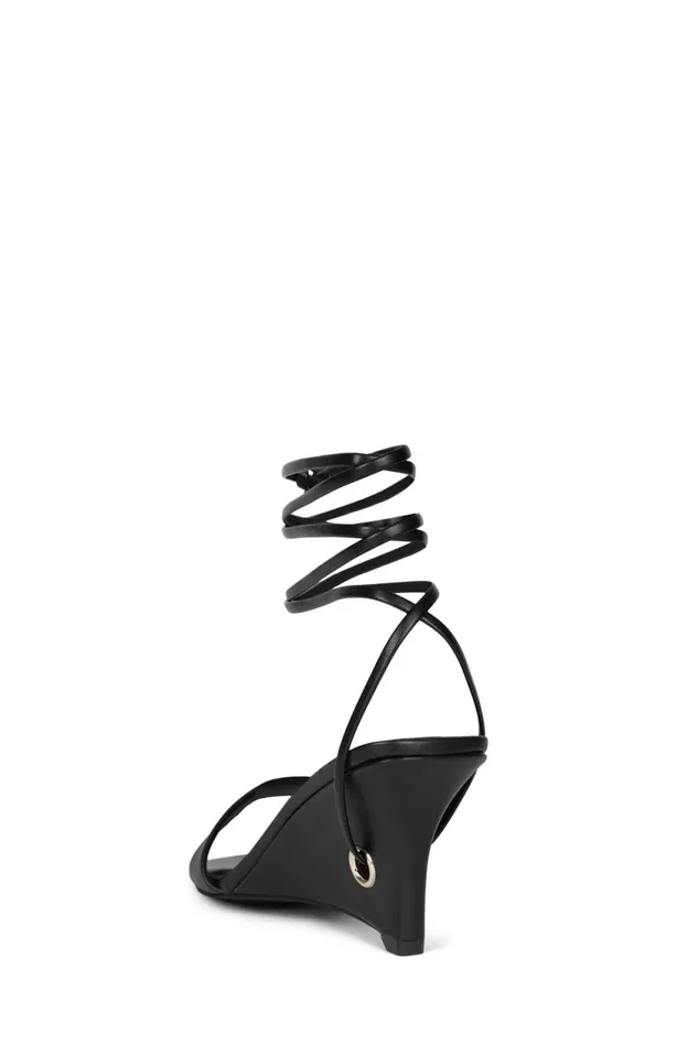 Women Jeffrey Campbell Wedge READY2GO Black Gold