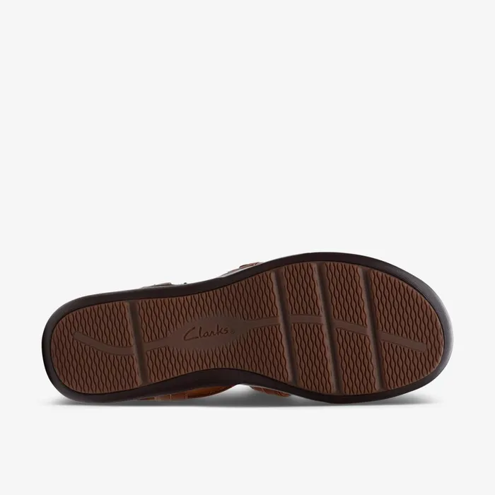 Women Kitly Step Tan Clarks Sandals and Flip Flops