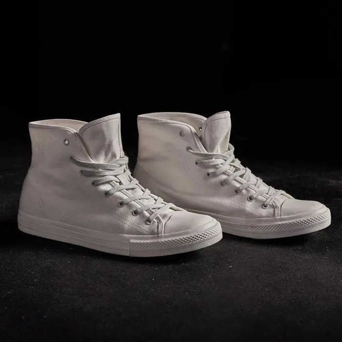 Women LaceUps James Perse Women039S High Top Vulcanized Sneaker Canvas