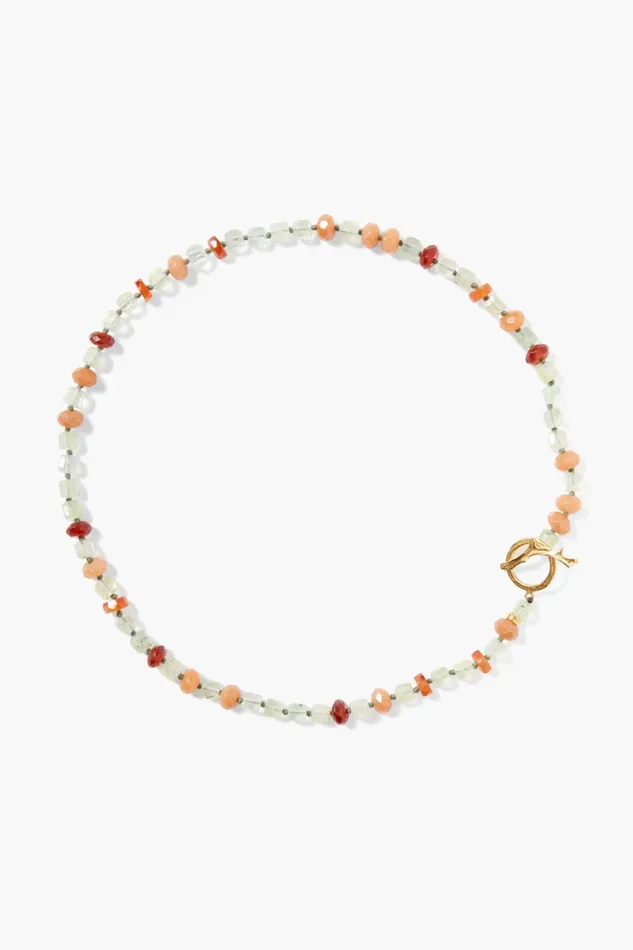 Women Laurel Necklace Phrenite Mix Chan Luu Necklaces