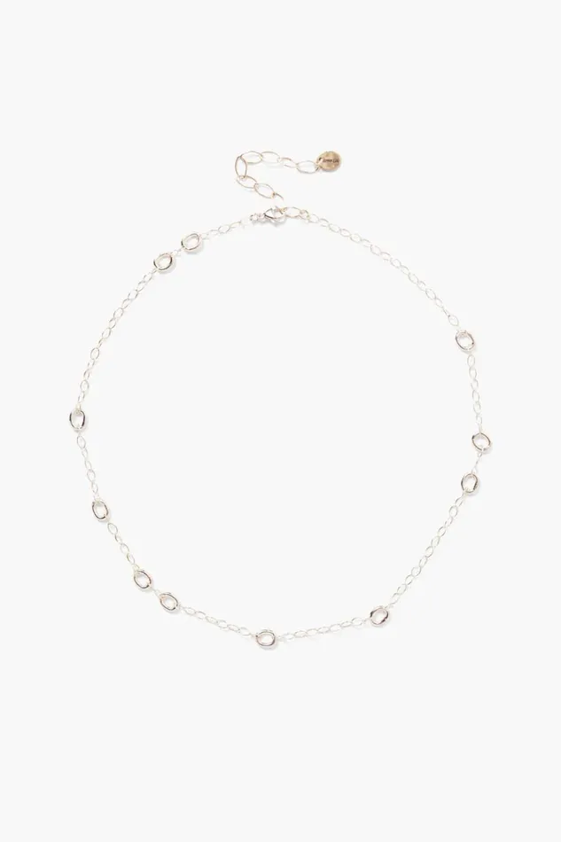Women Leni Chain Link Necklace Silver Chan Luu Necklaces