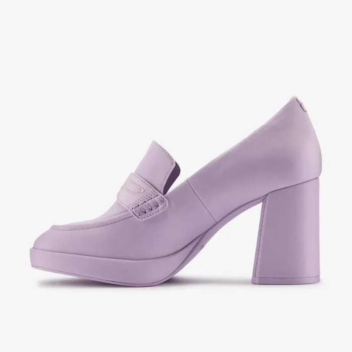 Women Martine Roses Loafer 2 Lilac Textile Clarks Loafers and Oxfords