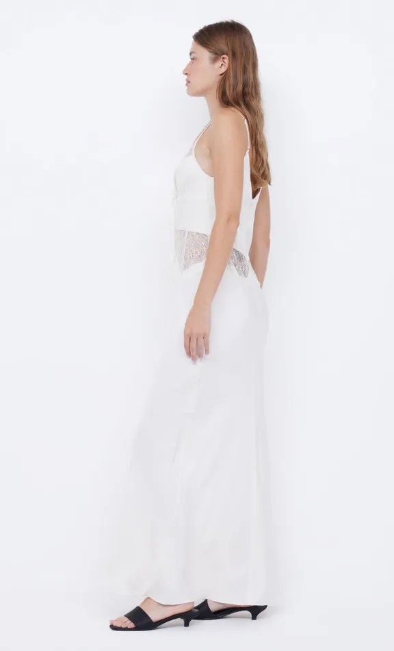Women Maxi Dresses Bec Bridge CELINE TIE MAXI DRESS 8211 CREAMCREAM