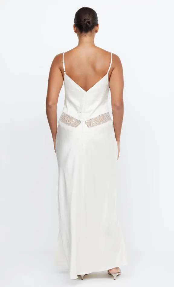 Women Maxi Dresses Bec Bridge CELINE TIE MAXI DRESS 8211 CREAMCREAM
