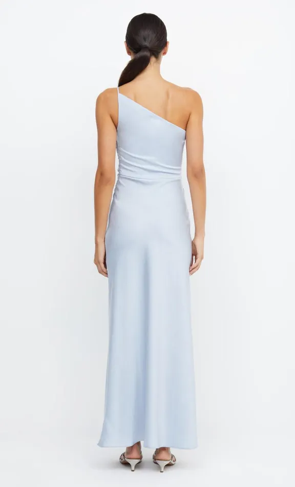 Women Maxi Dresses Bec Bridge ETERNITY ASYM MAXI DRESS 8211 DUSTY BLUE