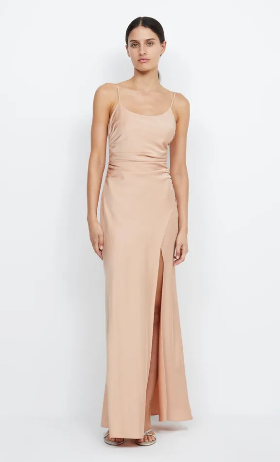 Women Maxi Dresses Bec Bridge ETERNITY SCOOP MAXI DRESS 8211 ROSE GOLD