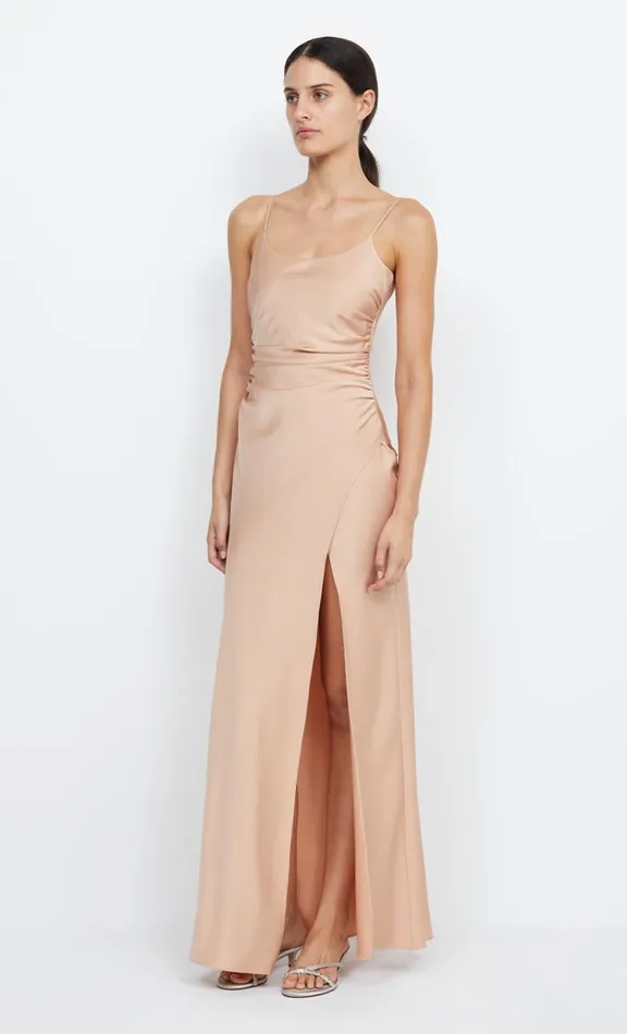 Women Maxi Dresses Bec Bridge ETERNITY SCOOP MAXI DRESS 8211 ROSE GOLD