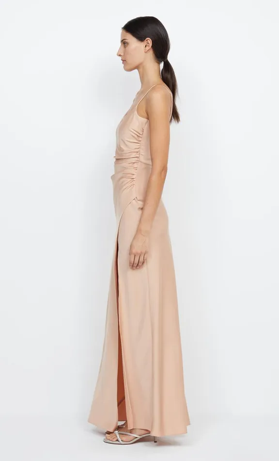 Women Maxi Dresses Bec Bridge ETERNITY SCOOP MAXI DRESS 8211 ROSE GOLD
