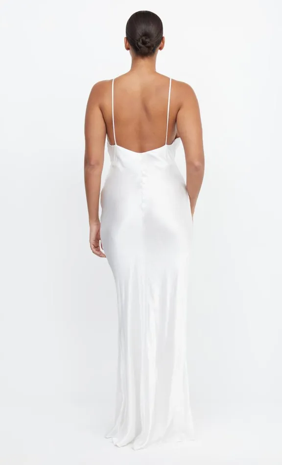 Women Maxi Dresses Bec Bridge MOON DANCE V MAXI DRESS 8211 IVORY