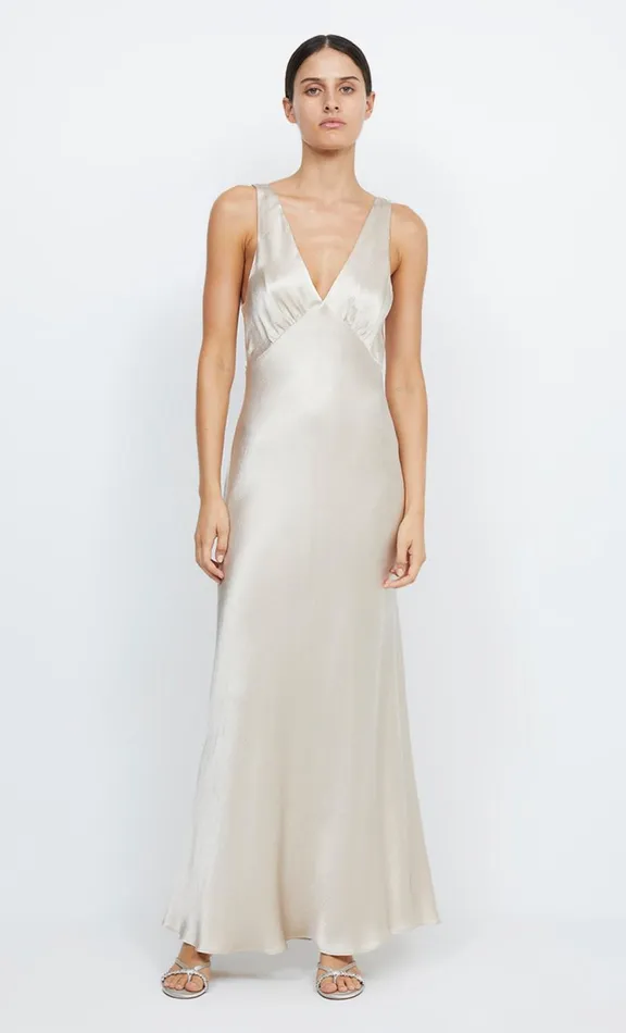 Women Maxi Dresses Bec Bridge MOON DANCE VERONA DRESS 8211 SAND