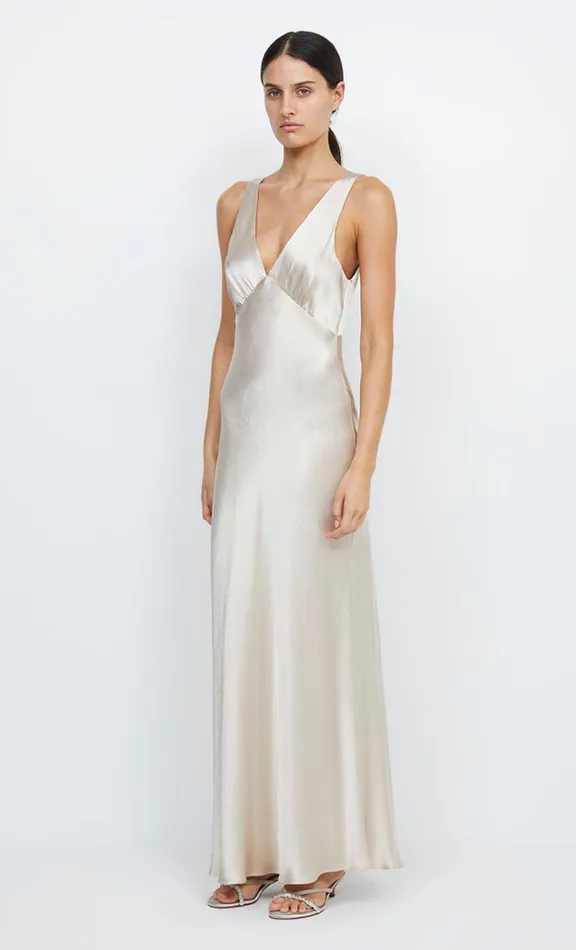 Women Maxi Dresses Bec Bridge MOON DANCE VERONA DRESS 8211 SAND