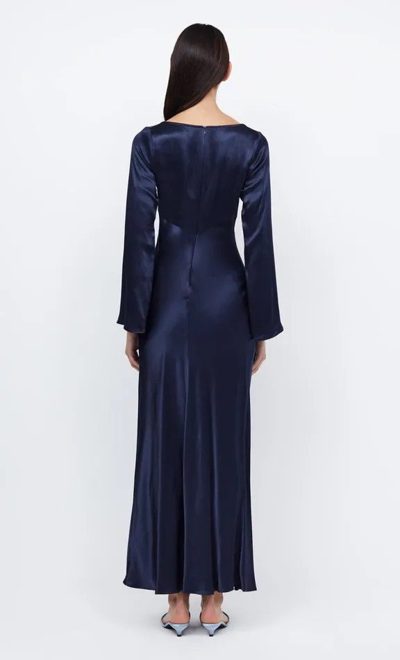 Women Maxi Dresses Bec Bridge REN LONG SLEEVE MAXI DRESS 8211 INK