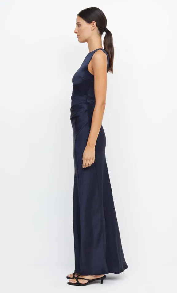 Women Maxi Dresses Bec Bridge THE DREAMER ASYM DRESS 8211 INK
