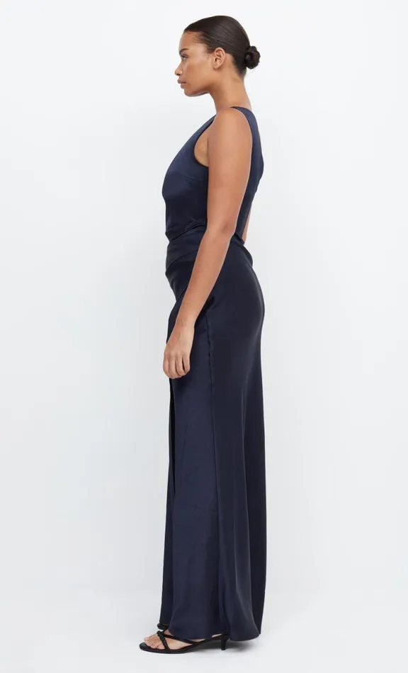 Women Maxi Dresses Bec Bridge THE DREAMER ASYM DRESS 8211 INK