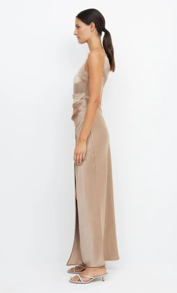 Women Maxi Dresses Bec Bridge THE DREAMER MAXI DRESS 8211 GOLDEN