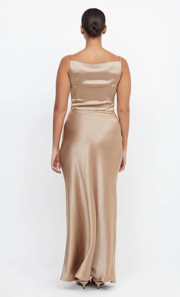 Women Maxi Dresses Bec Bridge THE DREAMER MAXI DRESS 8211 GOLDEN