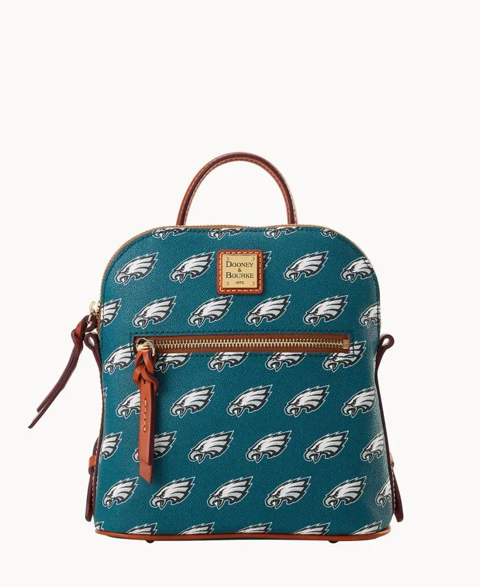 WomenMen Backpacks Dooney and Bourke NFL Eagles Small Backpack Eagles