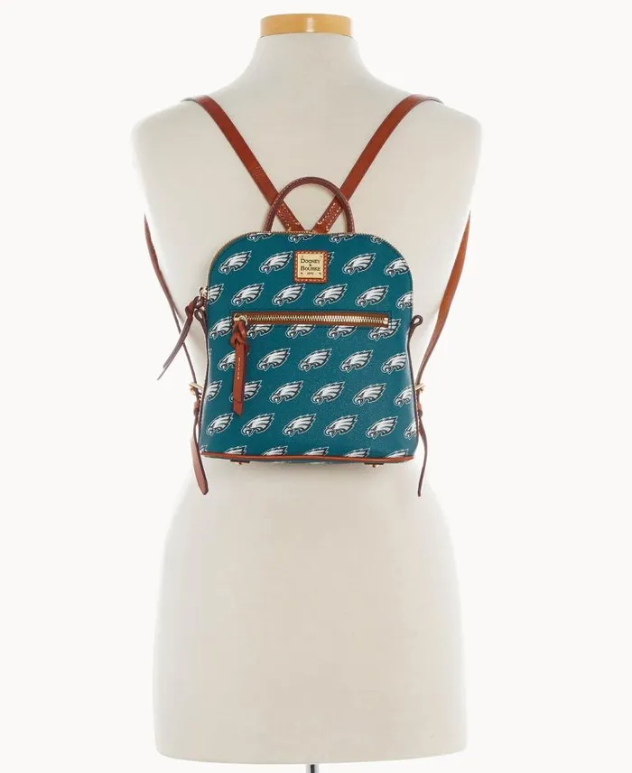 WomenMen Backpacks Dooney and Bourke NFL Eagles Small Backpack Eagles