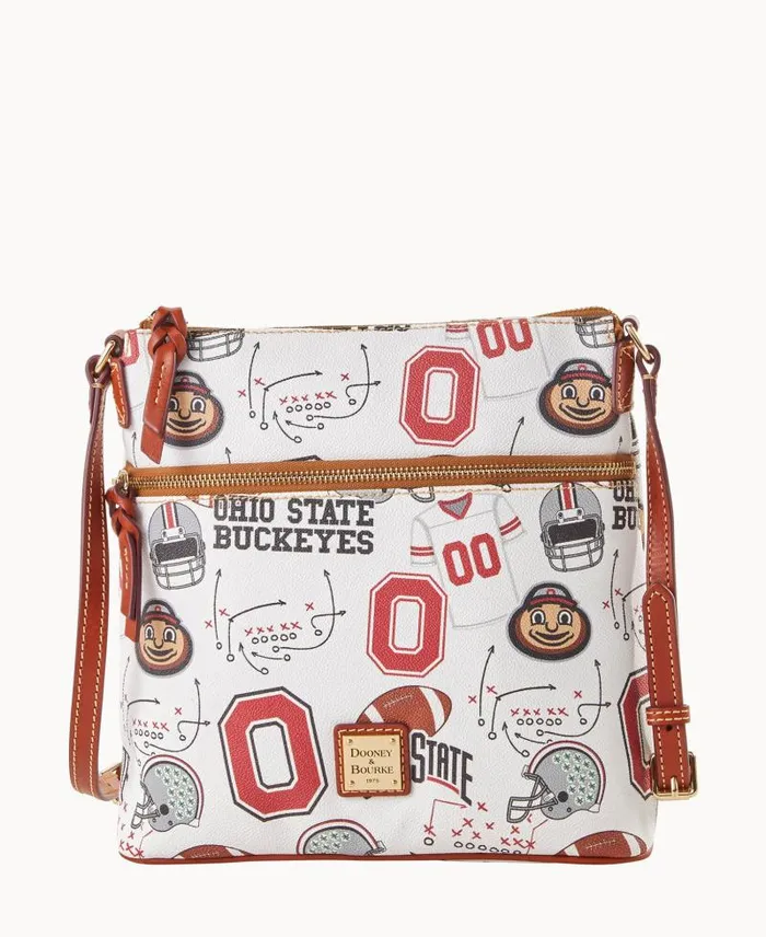 WomenMen Crossbodies Dooney and Bourke Collegiate Ohio State University Crossbody Ohio State WomenMen Crossbodies Dooney and Bourke Collegiate Ohio State University Crossbody Ohio State
