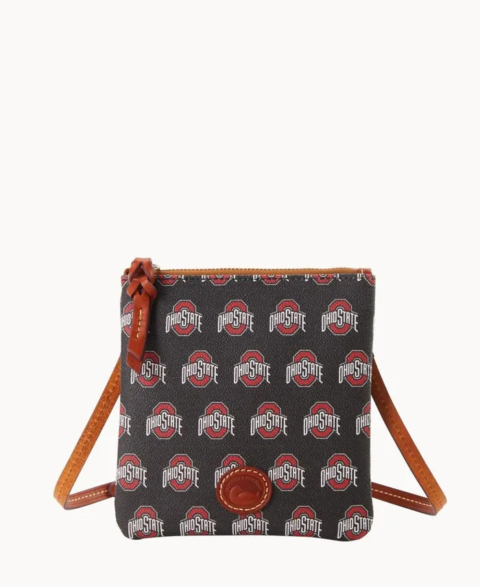 WomenMen Crossbodies Dooney and Bourke Collegiate Ohio State University Small North South Top Zip Crossbody Ohio State WomenMen Crossbodies Dooney and Bourke Collegiate Ohio State University Small North South Top Zip Crossbody Ohio State