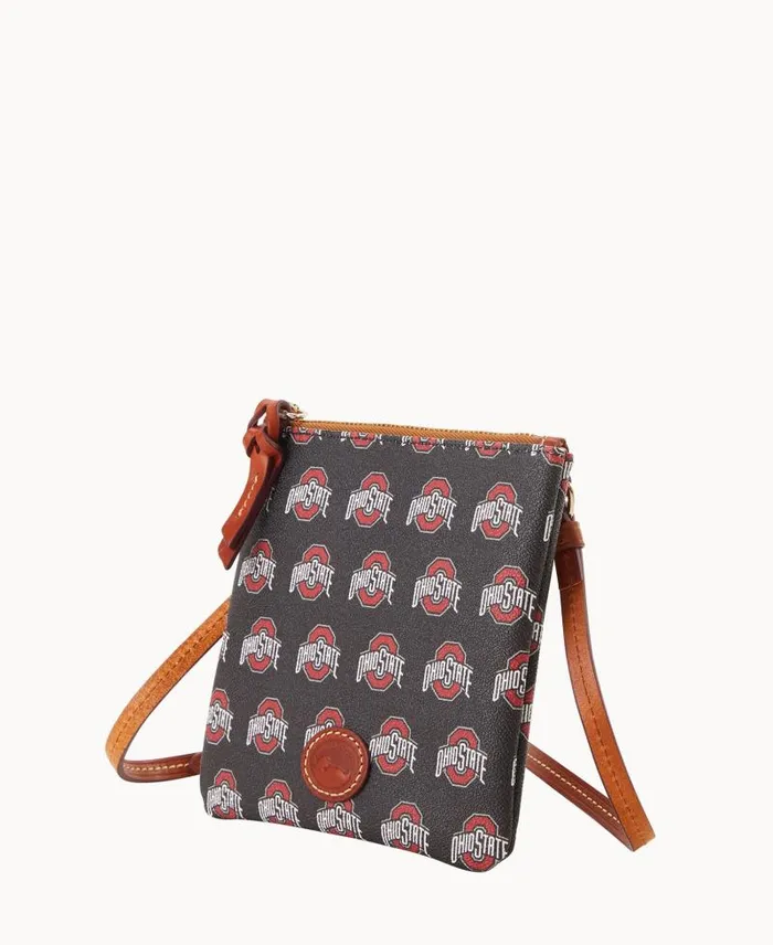 WomenMen Crossbodies Dooney and Bourke Collegiate Ohio State University Small North South Top Zip Crossbody Ohio State WomenMen Crossbodies Dooney and Bourke Collegiate Ohio State University Small North South Top Zip Crossbody Ohio State