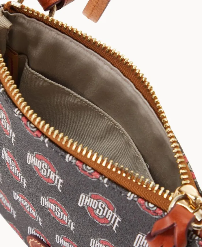 WomenMen Crossbodies Dooney and Bourke Collegiate Ohio State University Small North South Top Zip Crossbody Ohio State WomenMen Crossbodies Dooney and Bourke Collegiate Ohio State University Small North South Top Zip Crossbody Ohio State