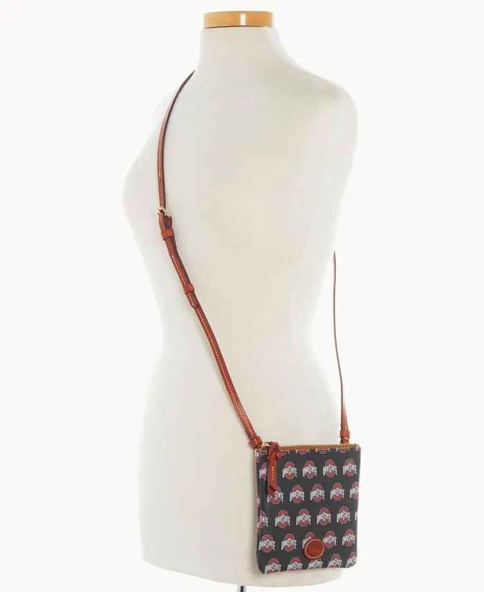 WomenMen Crossbodies Dooney and Bourke Collegiate Ohio State University Small North South Top Zip Crossbody Ohio State WomenMen Crossbodies Dooney and Bourke Collegiate Ohio State University Small North South Top Zip Crossbody Ohio State