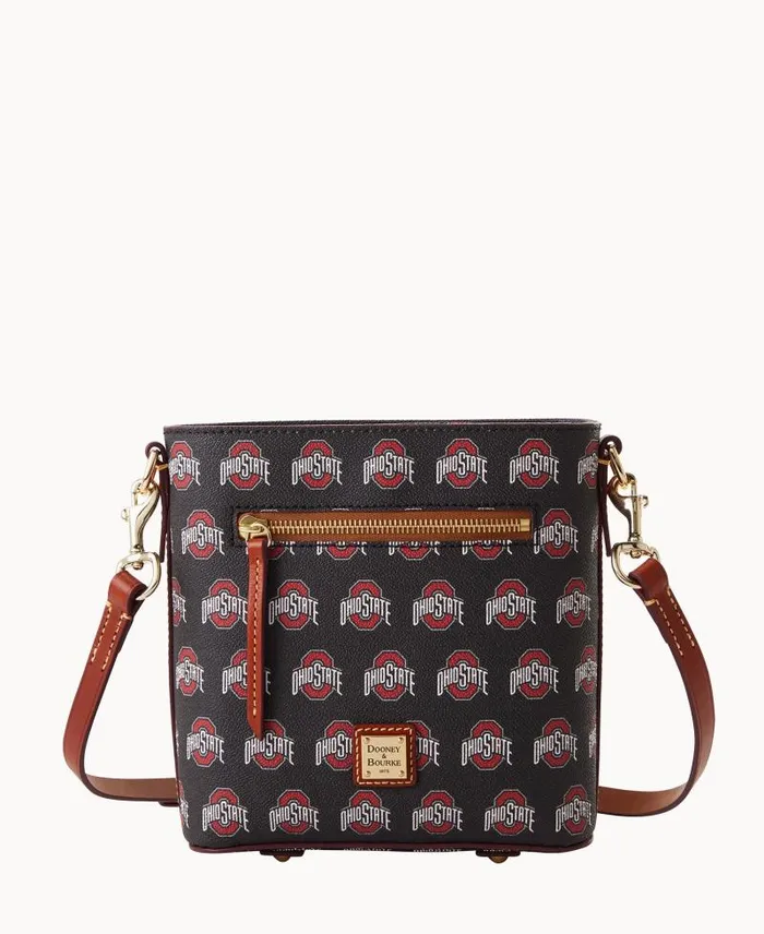 WomenMen Crossbodies Dooney and Bourke Collegiate Ohio State University Small Zip Crossbody Ohio State WomenMen Crossbodies Dooney and Bourke Collegiate Ohio State University Small Zip Crossbody Ohio State
