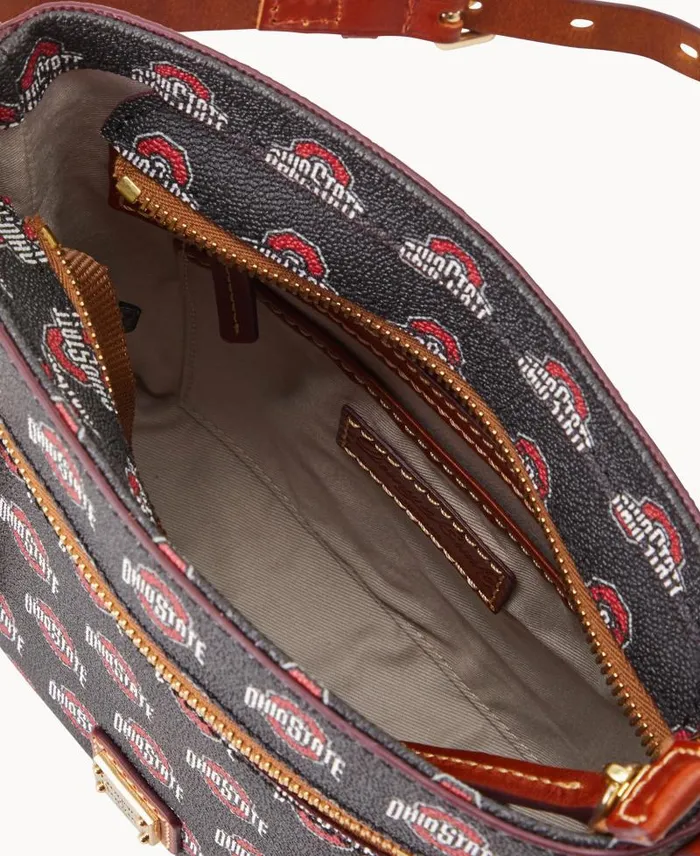 WomenMen Crossbodies Dooney and Bourke Collegiate Ohio State University Small Zip Crossbody Ohio State WomenMen Crossbodies Dooney and Bourke Collegiate Ohio State University Small Zip Crossbody Ohio State