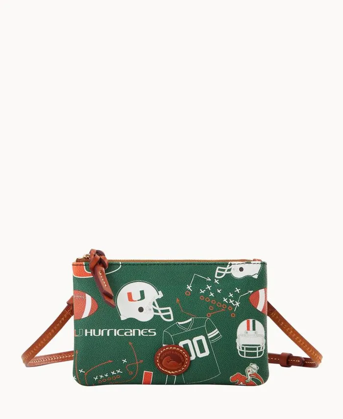 WomenMen Crossbodies Dooney and Bourke Collegiate University Of Miami Top Zip Crossbody University Of Miami WomenMen Crossbodies Dooney and Bourke Collegiate University Of Miami Top Zip Crossbody University Of Miami