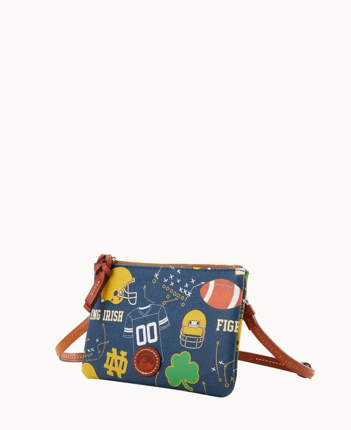 WomenMen Crossbodies Dooney and Bourke Collegiate University Of Notre Dame Top Zip Crossbody University Of Notre Dame WomenMen Crossbodies Dooney and Bourke Collegiate University Of Notre Dame Top Zip Crossbody University Of Notre Dame